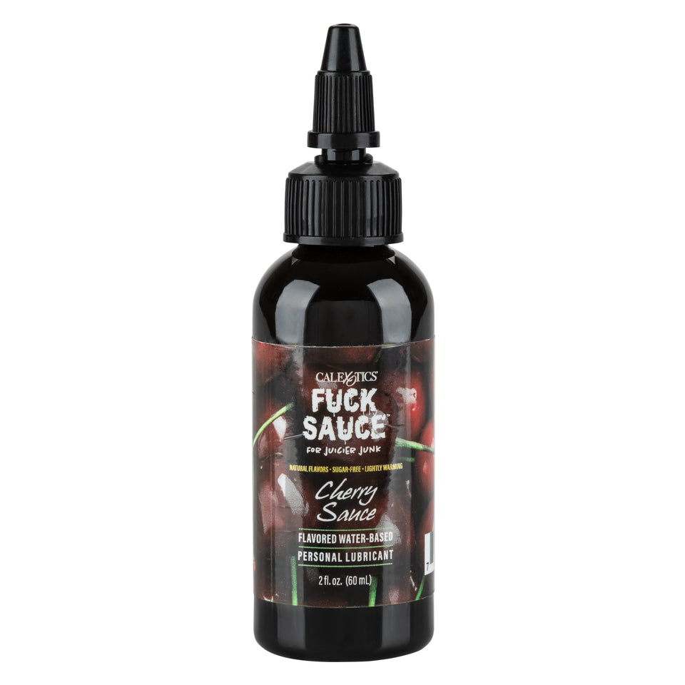 Fuck Sauce Flavored Water-Based Personal  Lubricant - Cherry - 2 Fl. Oz.
