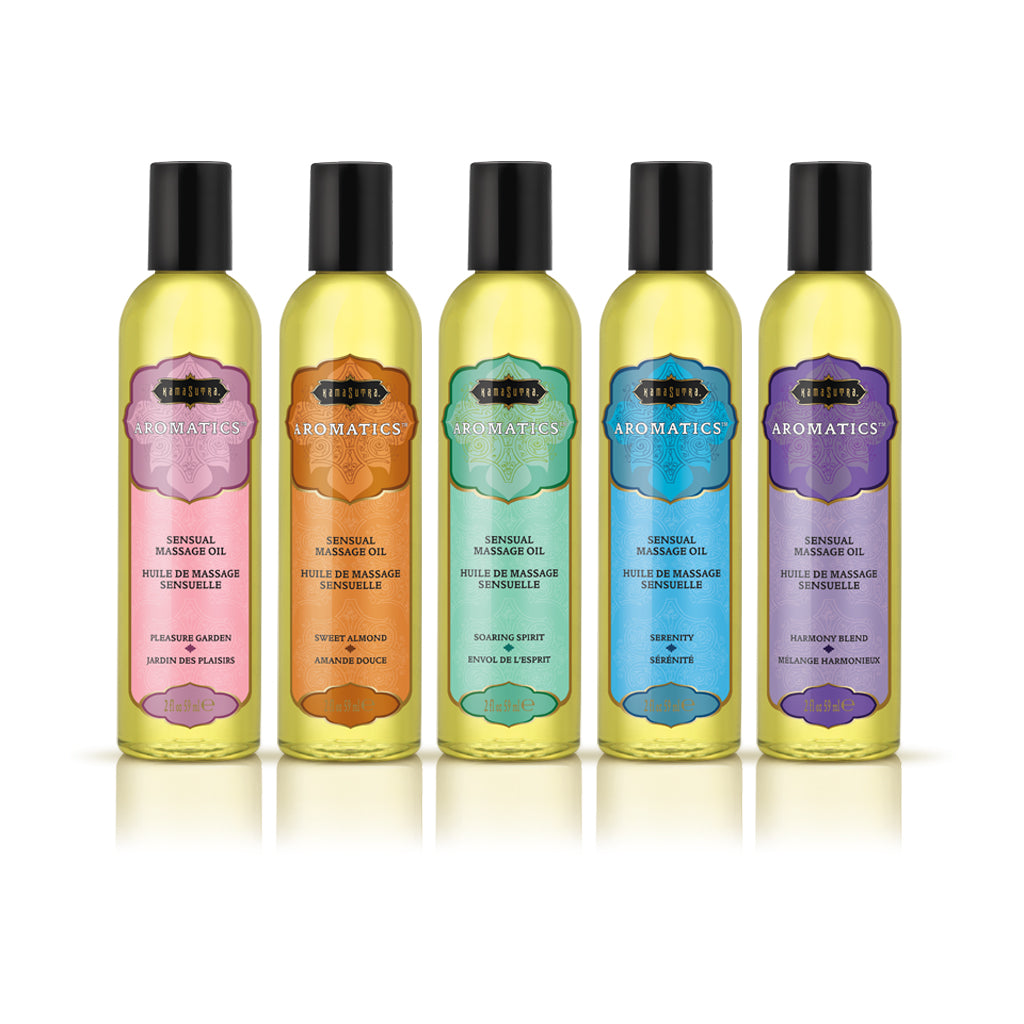 Kama Sutra Aromatic Massage Oil Display 15 Count