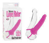 Love Riders Dual Penetrator Silicone Pink