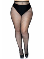 Plus Size Spandex Fishnet Tights