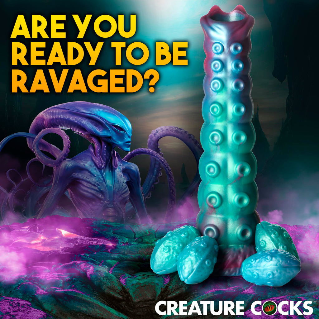 Creature Cocks Galactic Breeder Ovipositor Silicone Dildo