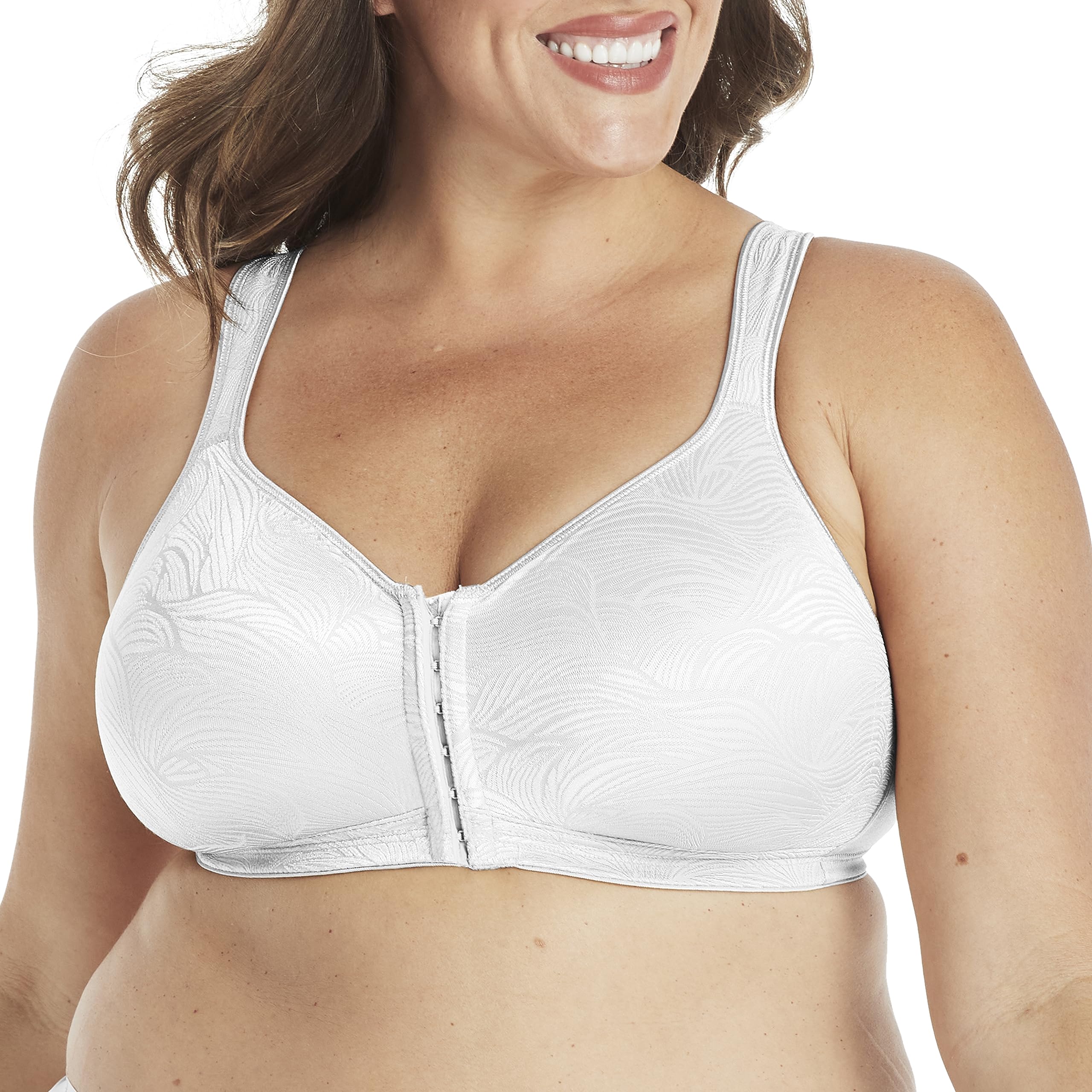 Playtex Womens 18 Hour Posture Boost Front Close Wireless Bra USE525