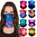 Sojourner Neck Gaiter, Bandana, Buff (9 Pack) - Face Cover for Men, Women, and Teens - Neck Warmer UV Sun Protection Gator (Rave