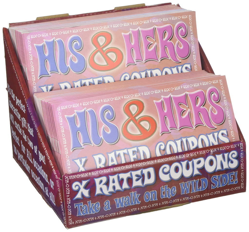 Pipedream Products His And Hers X-Rated Coupons