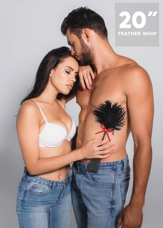 Set Restraints Sex Blindfold Eye Satin Mask Blindfold for Adult Sex Play Kit Sex Feather Tickler for Bondage Sex Play Spanking T