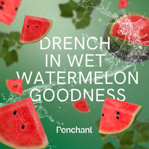 Penchant Water Based Watermelon Flavored Lube for Men, Women and Couples, Personal Lubricant for Sensitive Skin, Unscented, Late