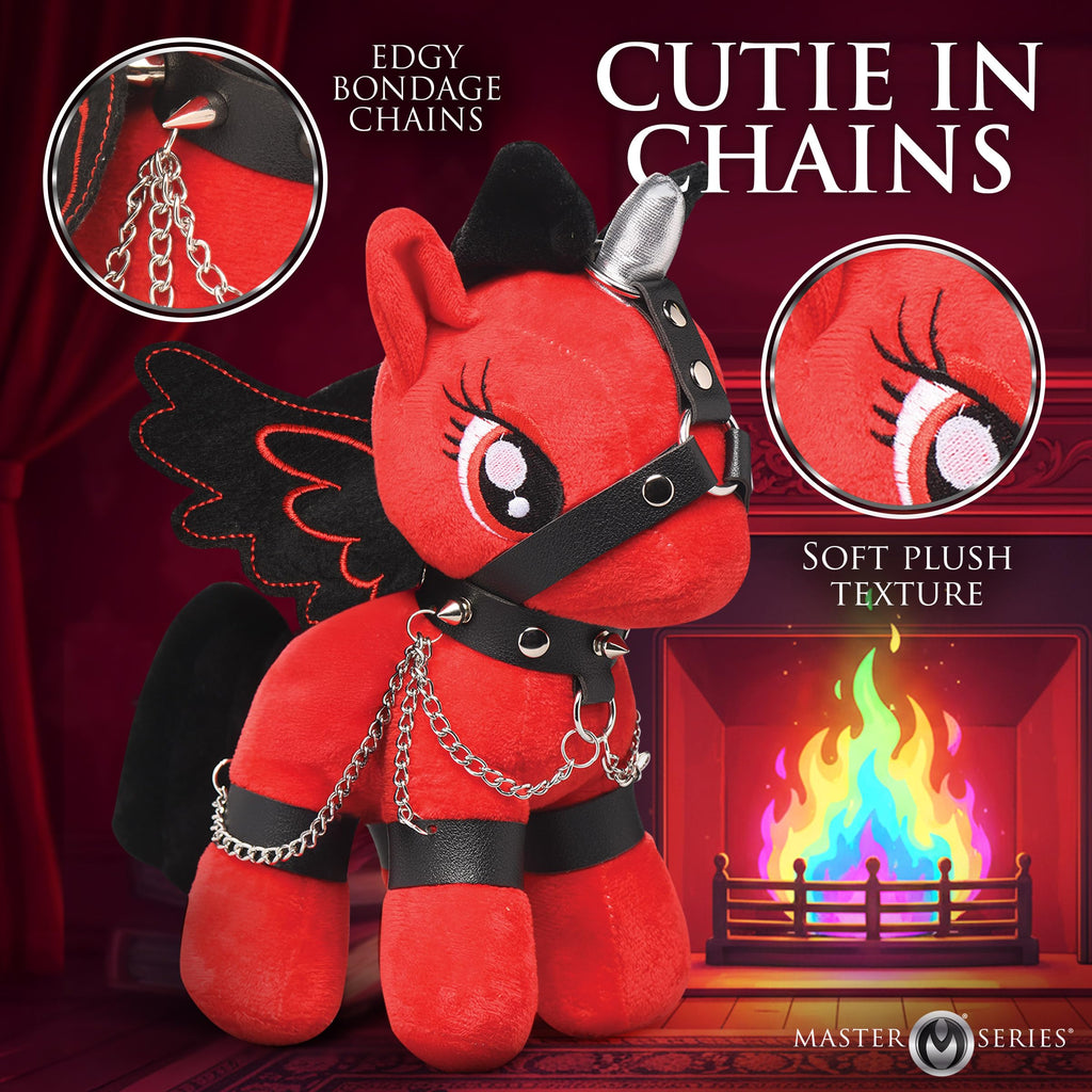 Master Scarlet Chainheart Bondage Pony