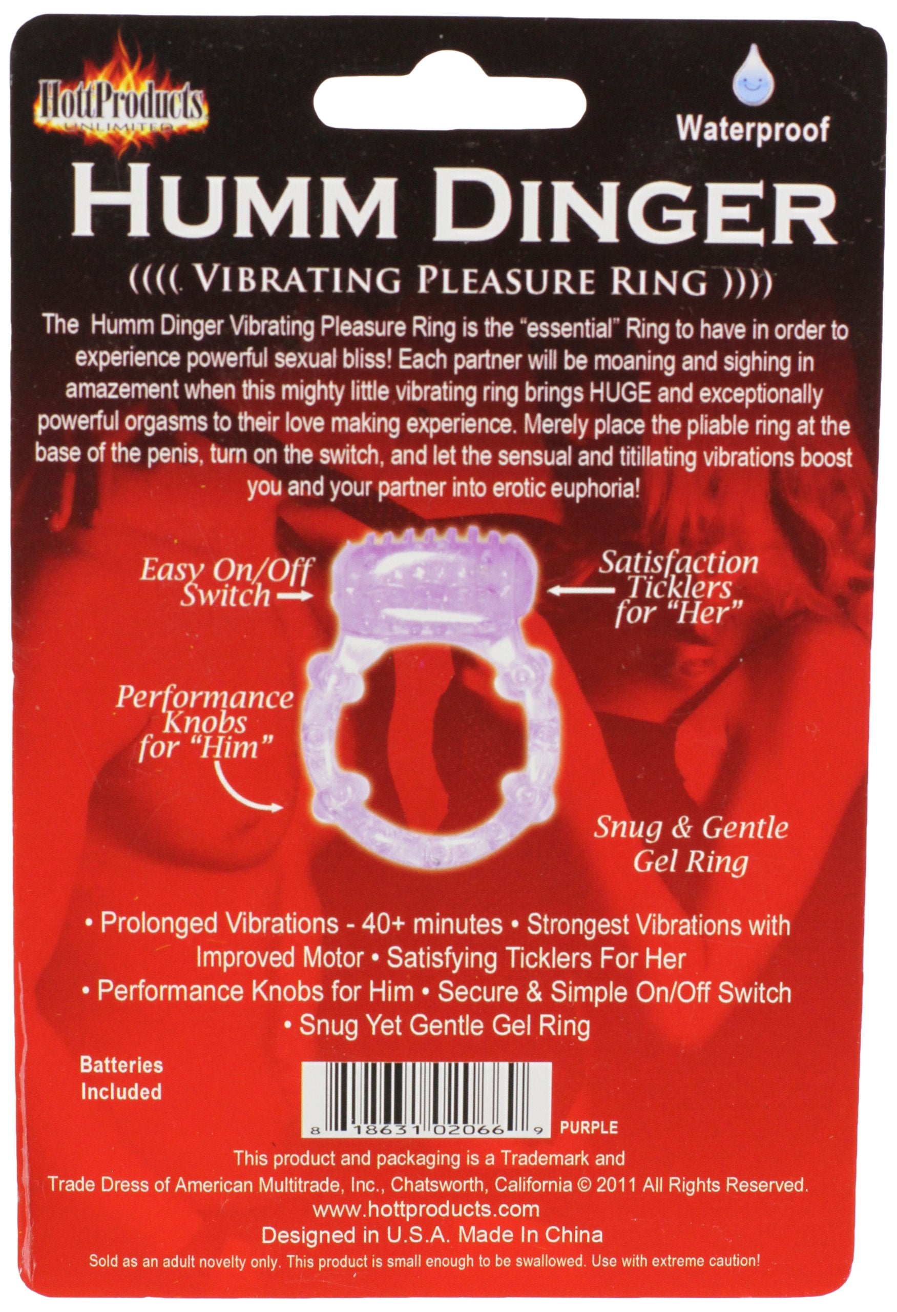 Hott Products Humm Dinger, Purple