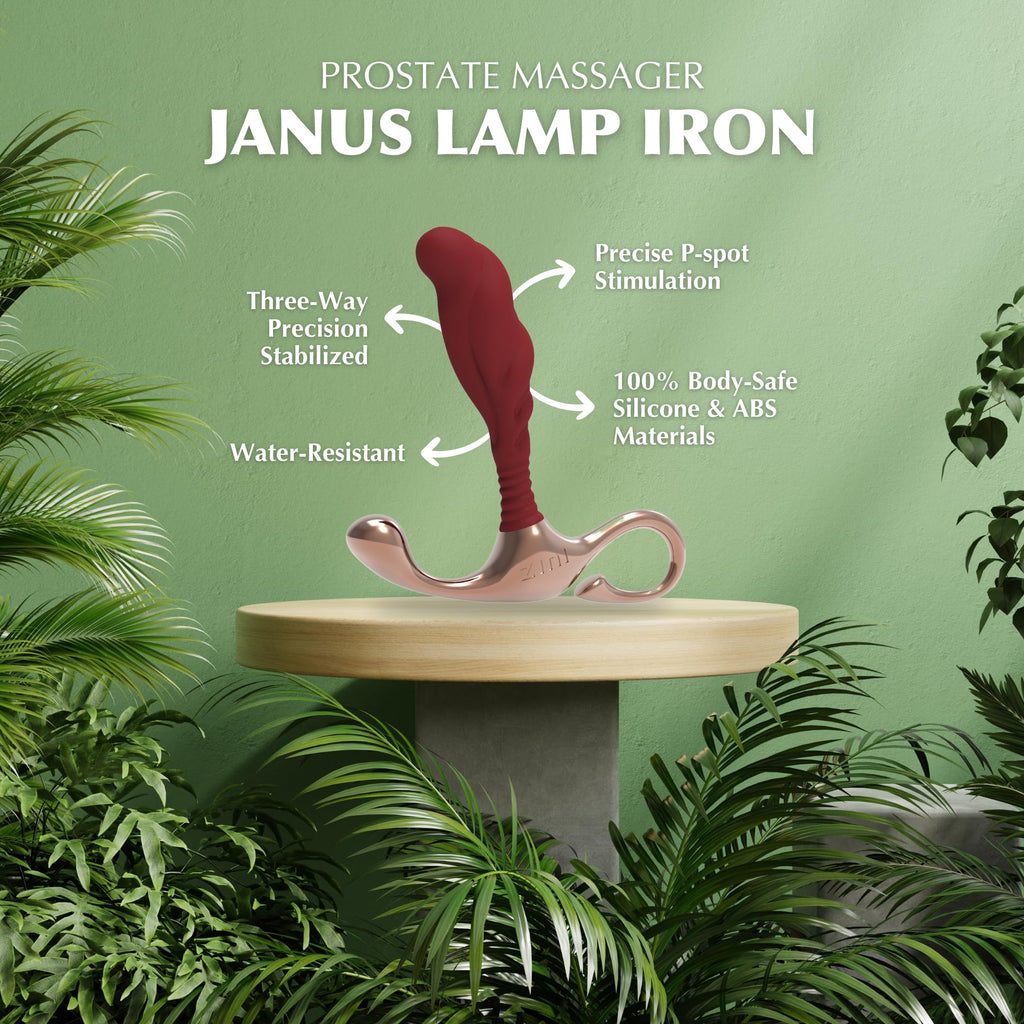 Zini Janus Lamp Iron-Bordeaux Medium