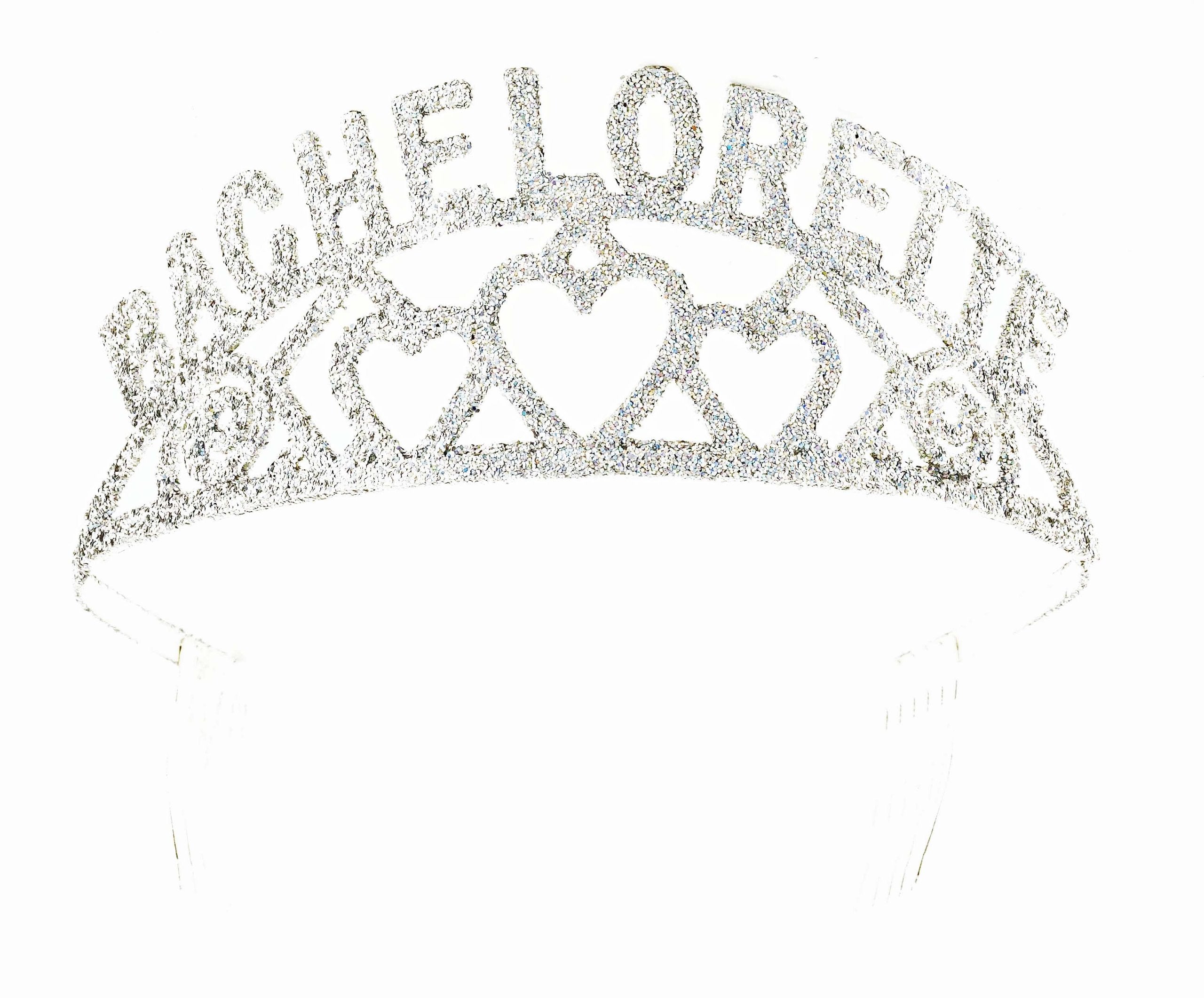 Forum Novelties Party Bachelorette Glitter Tiara