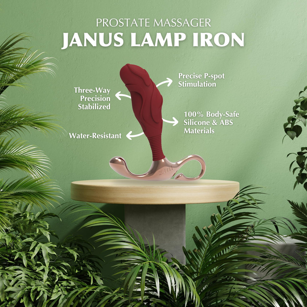 Zini Janus Lamp Iron-Bordeaux Large