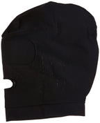 Master Series Disguise Open Mouth Hood With Padded Blindfold, Black, 1 Count