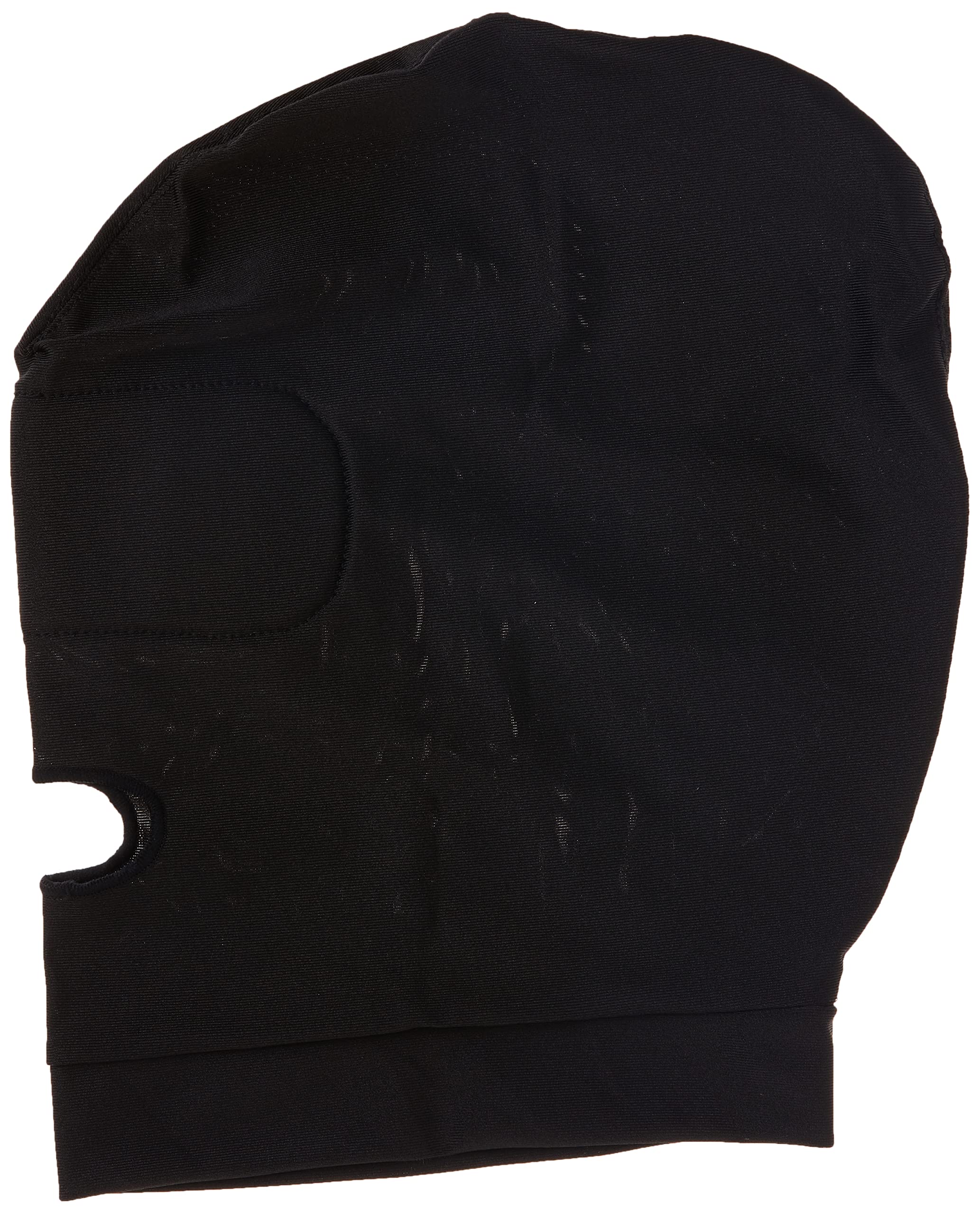 Master Series Disguise Open Mouth Hood With Padded Blindfold, Black, 1 Count