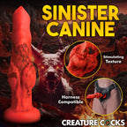 Creature Cocks Fire Hound Sili Dildo L