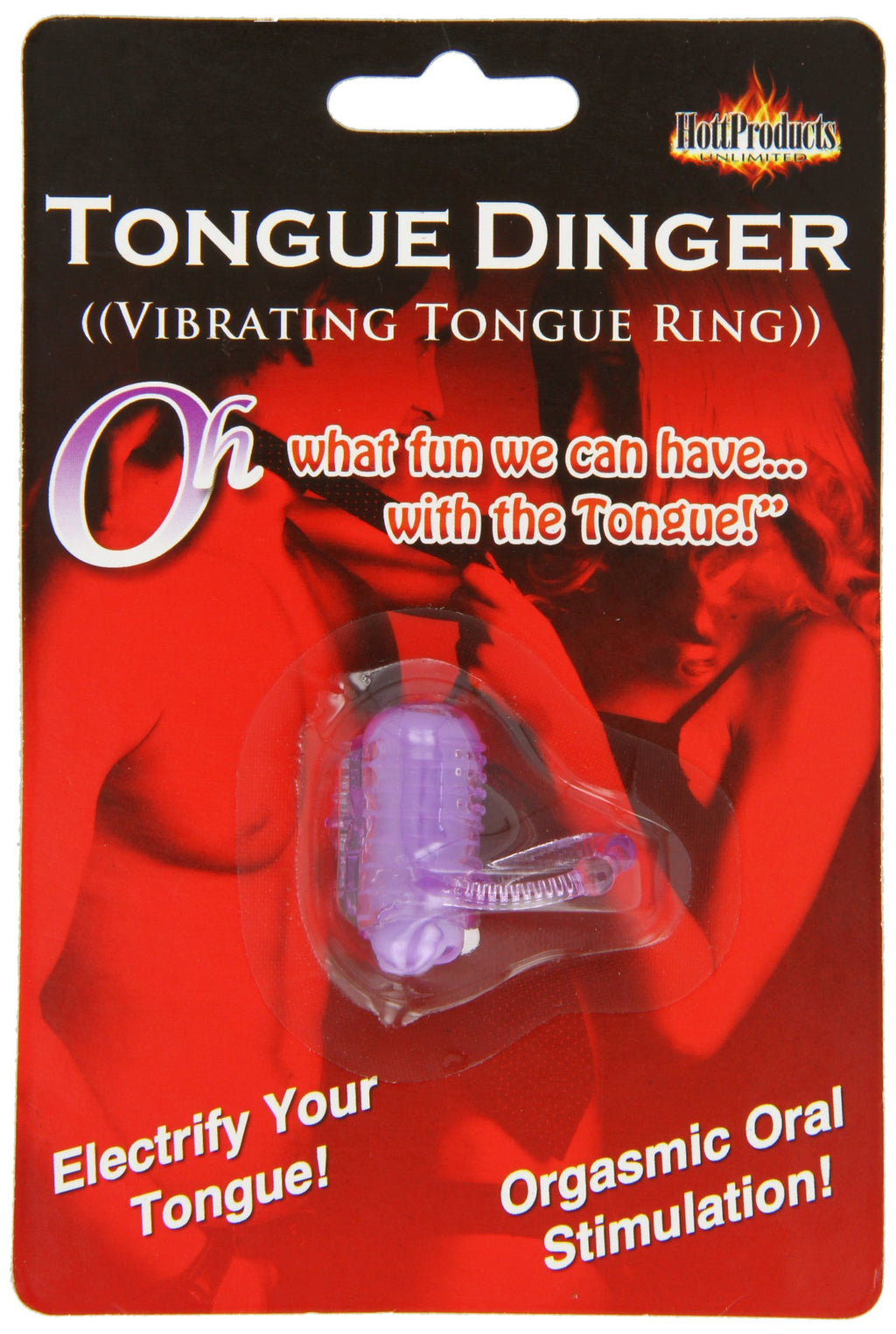Hott Products Unlimited 26153: Tongue Dinger (Purple)