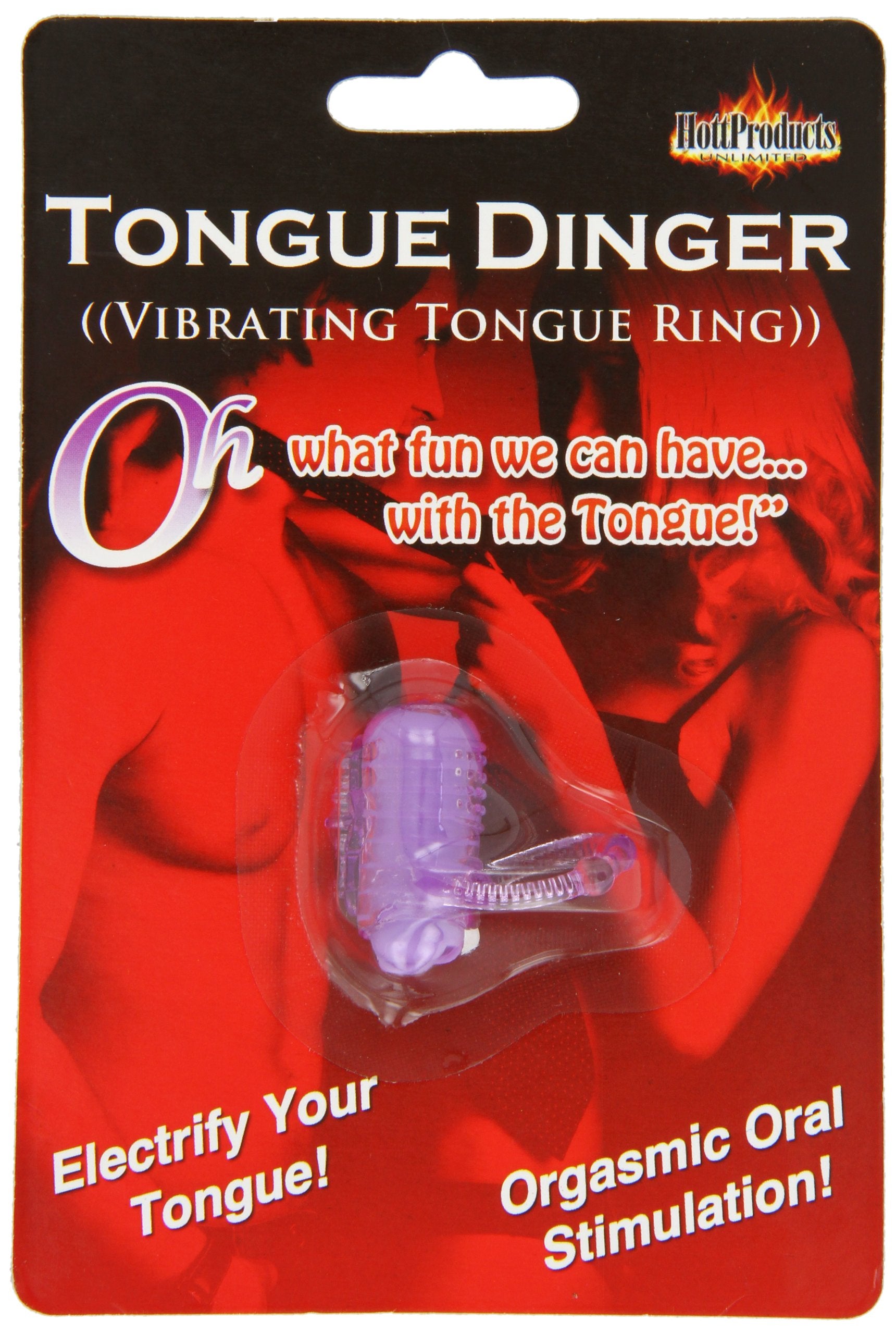 Hott Products Unlimited 26153: Tongue Dinger (Purple)
