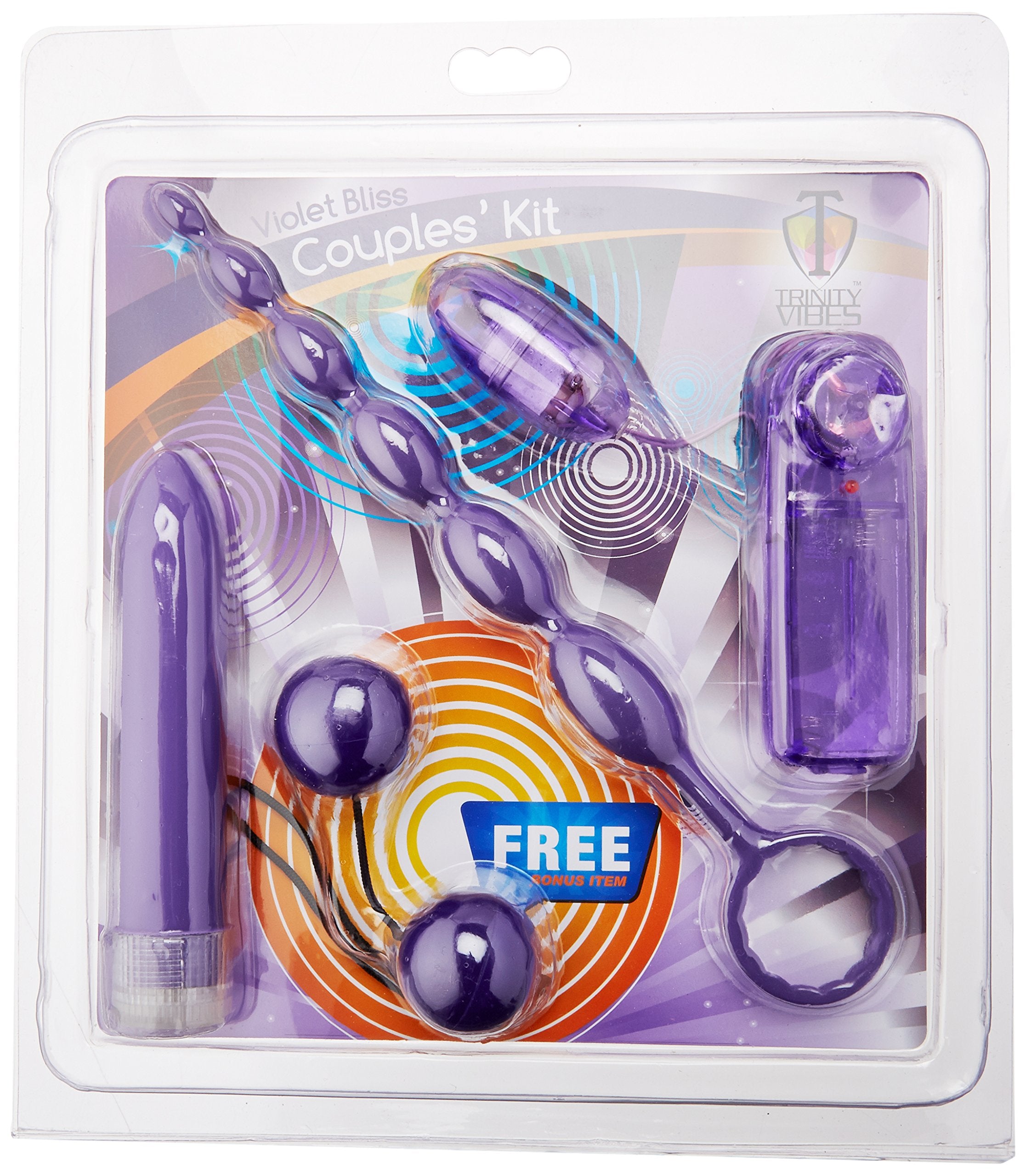Trinity Vibes Violet Bliss Couples Sex Toy Kit