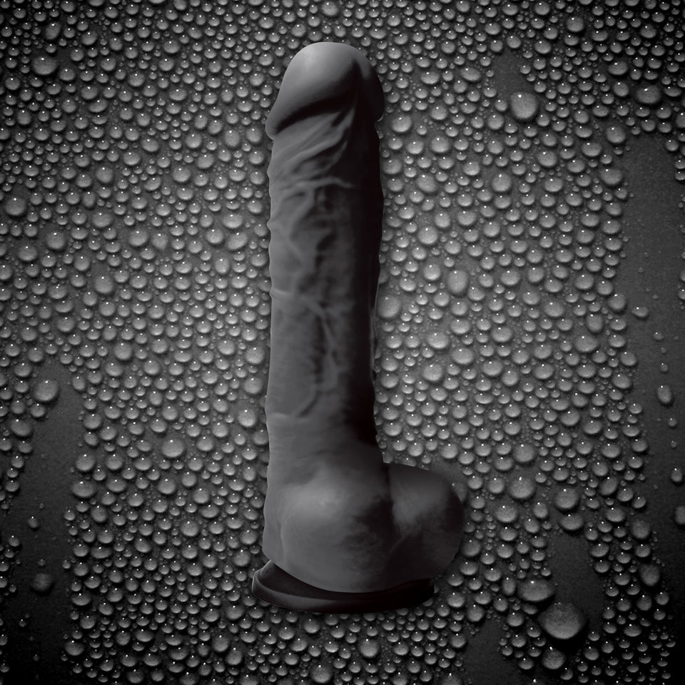 Ns Novelties Colours Pleasures Silicone 5 Inch Dildo With Suction Cup, Black