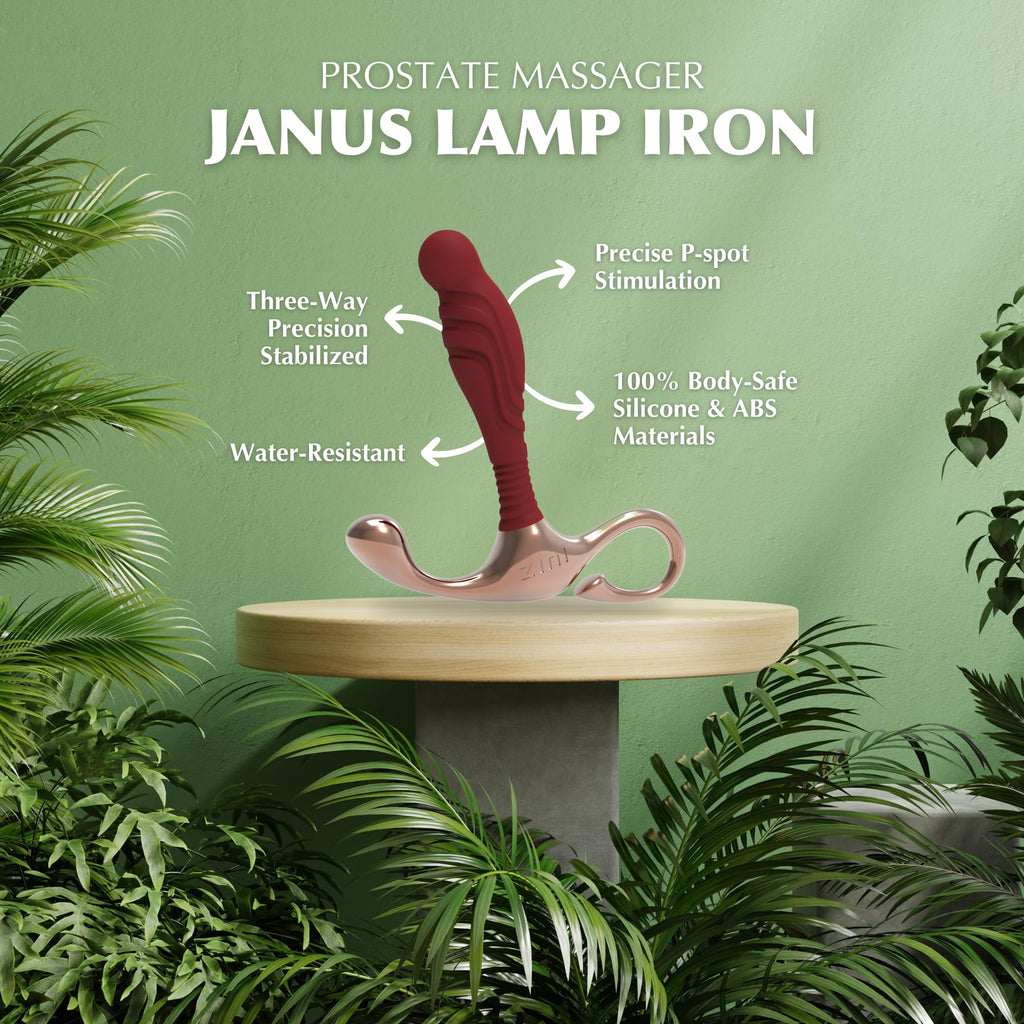 Zini Janus Lamp Iron-Bordeaux Small