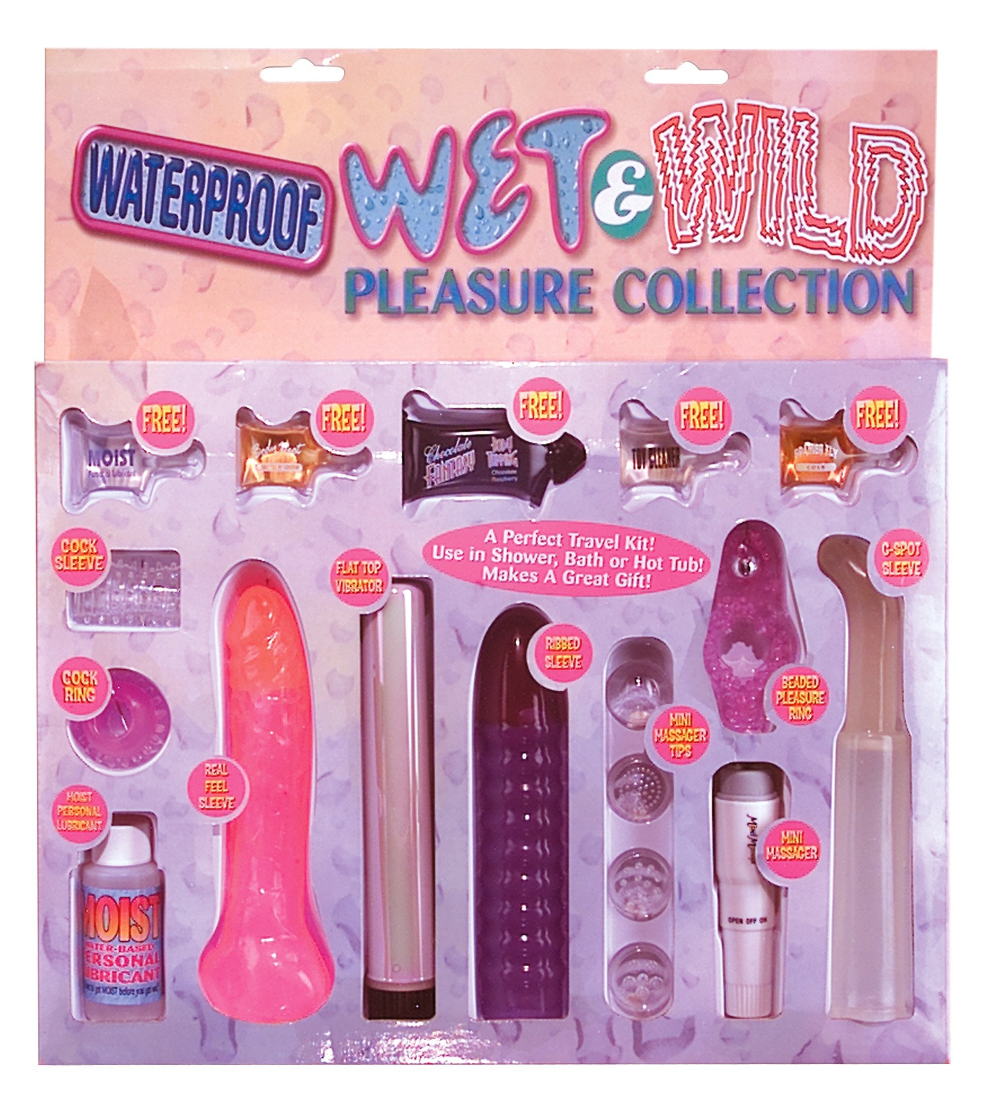 Pipedream Waterproof Wet & Wild Kit, Various