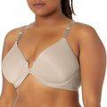 Bali Womens Comfort Revolution Front-Close Shaping Underwire Bra, Warm Steel,42B