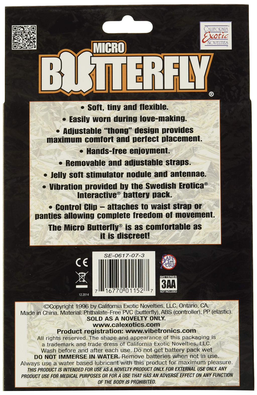 California Exotics Micro Butterfly