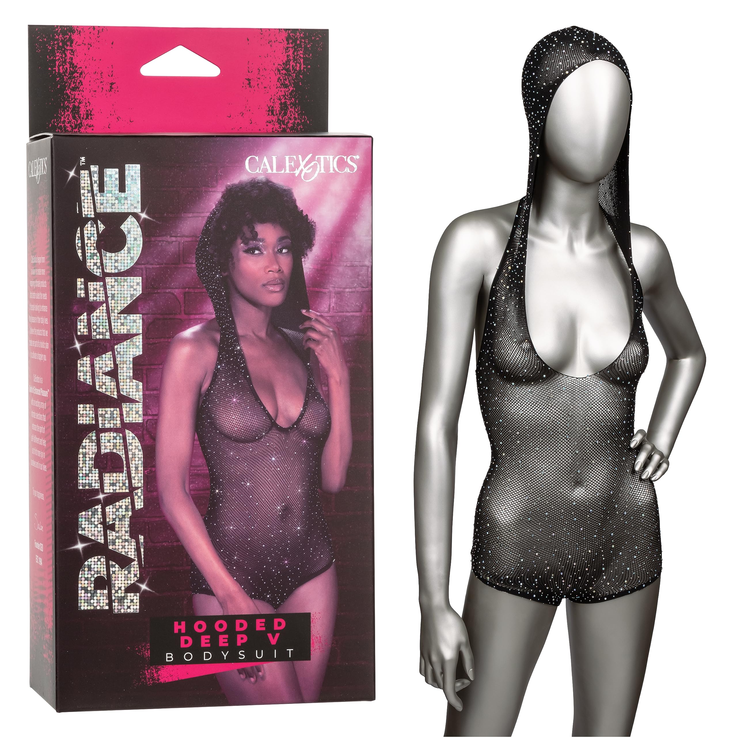 Radiance Hooded Deep V Body Suit