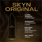 Skyn Non-Latex Lubricated Condoms, 12 Count
