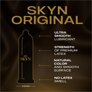 Skyn Non-Latex Lubricated Condoms, 12 Count