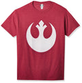 Star Wars Young Mens Alliance Emblem T-Shirt, Red Heather, Large