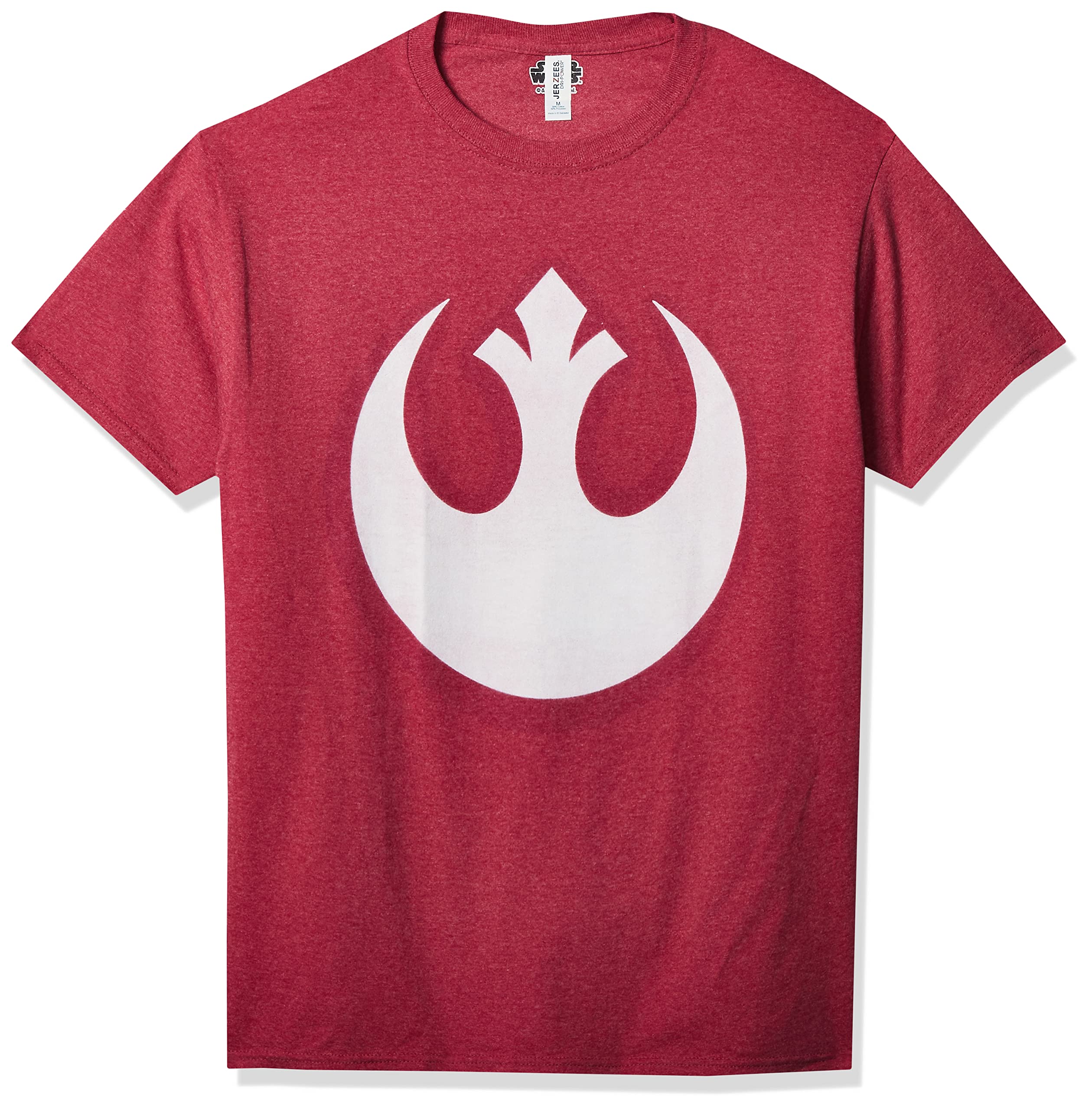 Star Wars Young Mens Alliance Emblem T-Shirt, Red Heather, Large