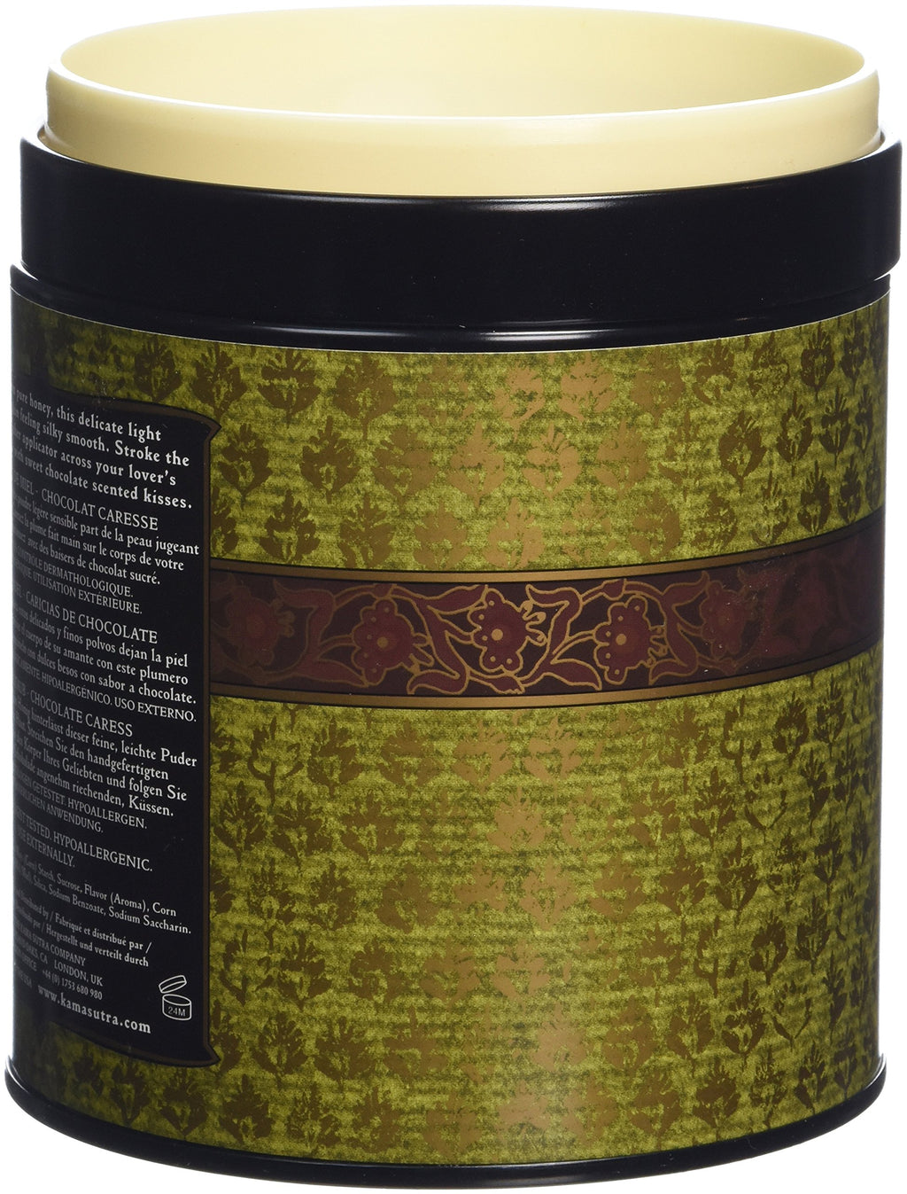 Kama Sutra Honey Dust Chocolate Caress Kissable Body Powder 8 Oz, 8 Ounce