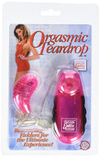 California Exotics Orgasmic Teardrop Vibrator, Pink