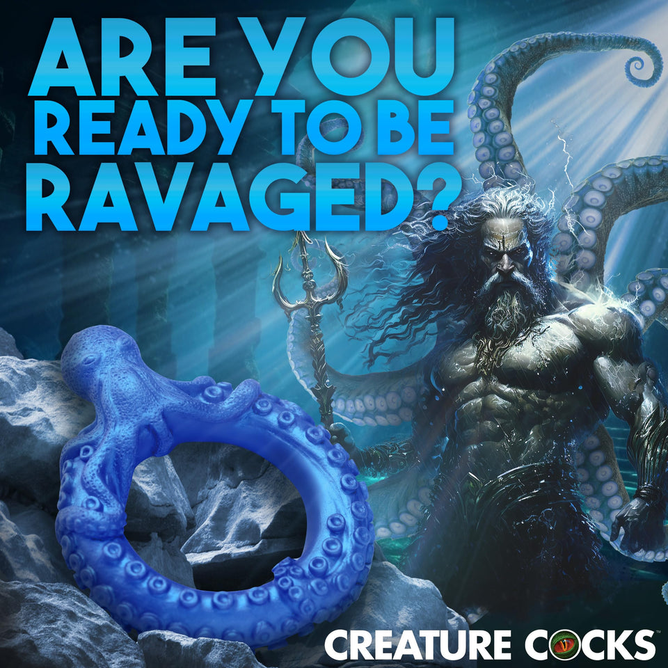 Creature Cocks Poseidon'S Octo -Ring Silicone Cock Ring