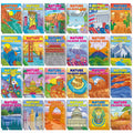 Sinload 72 Pcs Landscape Coloring Book for Adults Bulk Travel Coloring Books for Adults Kids Relaxation Stress Relief mini Drawi