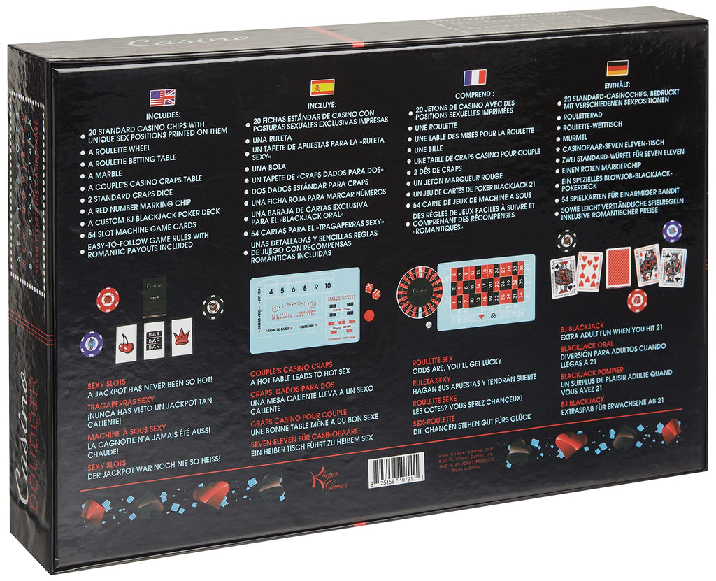 Kheper Games, Inc. Casino Boudoir Assorted Games