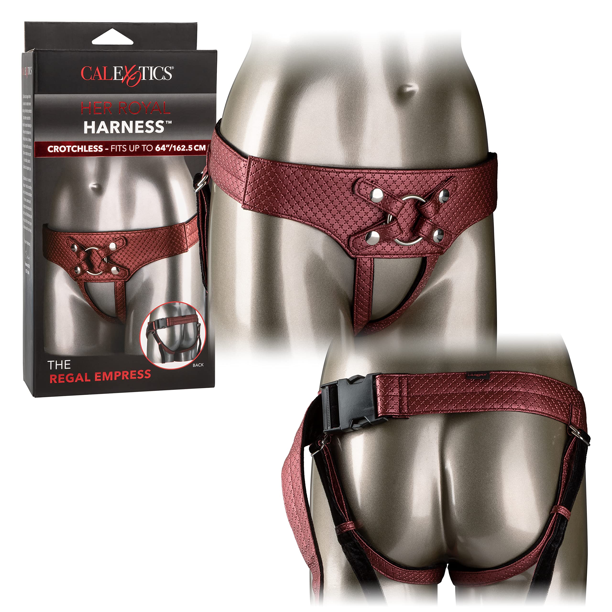 CalExotics SE-1563-30-3 Her Royal Harness The Regal Empress - Bronze