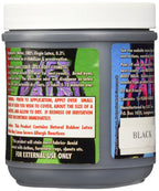 Liquid Latex Body Paint Solid Black 16Oz
