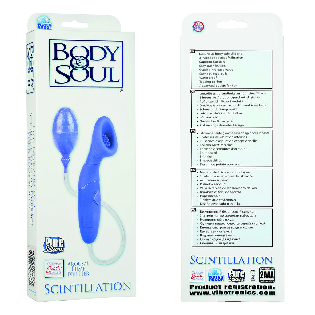 California Exotic Novelties Body & Soul Scintillation, Blue