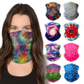 SoJourner Bags Neck Gaiter Face Mask Bandana (9 Pack) - Neck Gators Face Coverings for Men & Women I Rave Accessories for Hallow