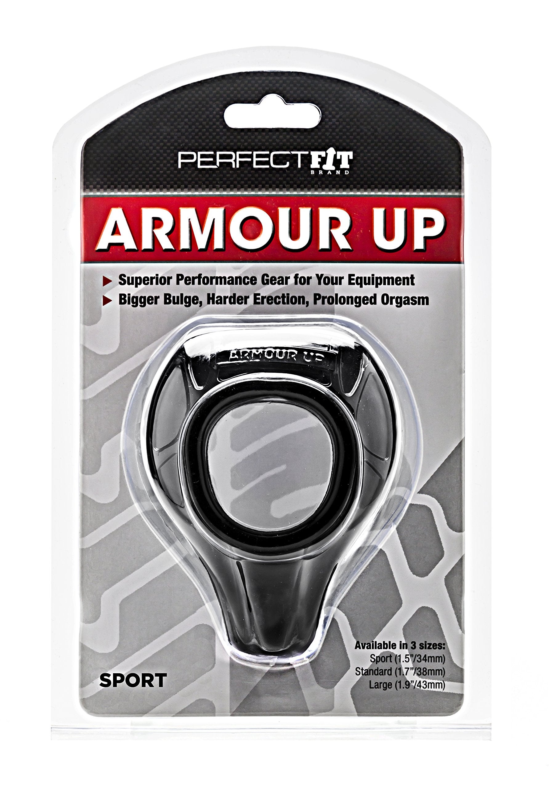 Perfect Fit Armour Up Sport Size, Black