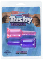 Pipedream Tushy Teasers Soft Jelly Finger Sleeves Set Of 2