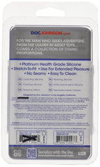 Doc Johnson Titanmen Silicone Cock Rings Double Pack, Blue