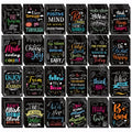 Sinload 24 Pcs Positive Coloring Book for Kids Adult Bulk, Back to School Gifts Motivational Classroom DIY Book for Drawing with