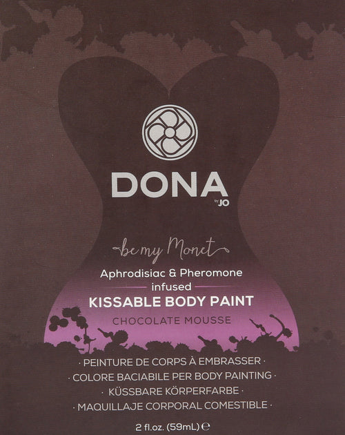 (D) Dona Body Paint Chocolate Mousse 2.Oz