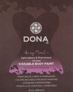 (D) Dona Body Paint Chocolate Mousse 2.Oz