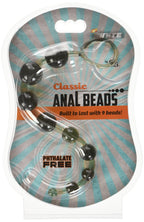 Si Novelties Ignite Classic Anal Beads Smoke Dildo, 5 Ounce