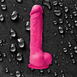 Colours Pleasures Silicone Dong Dildo, Pink, 5 Inch