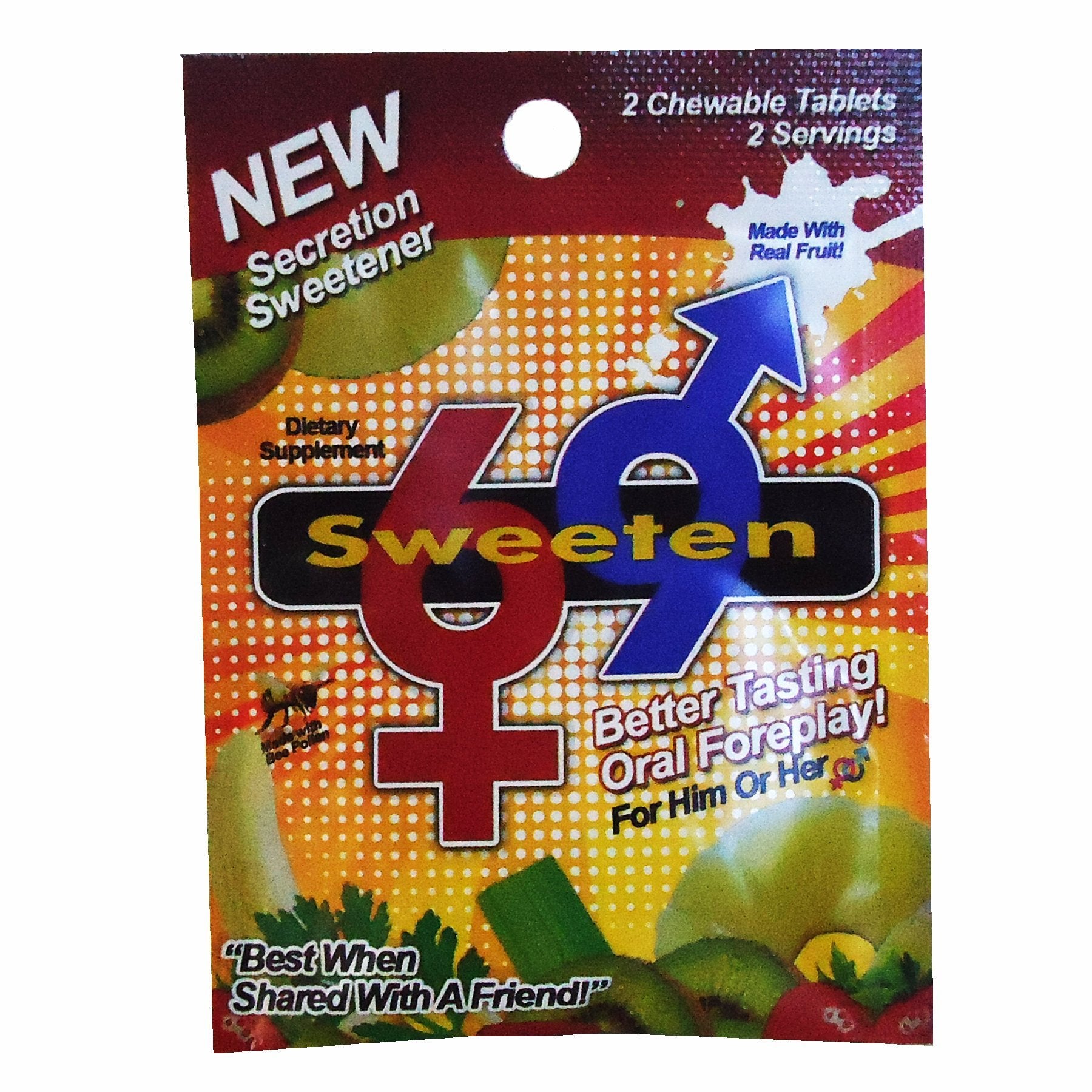 Sweeten 69-2 Pill Pack Display Of 12