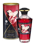 Warming Massage Oil Blazing Cherry 3.5 Oz